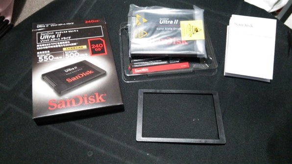 SANDISK ウルトラ II SSD SDSSDHII-240G-J26C投稿画像・動画