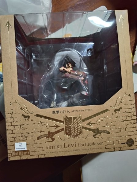 コトブキヤ 進撃の巨人 ARTFX J 1/7 リヴァイ Fortitude ver