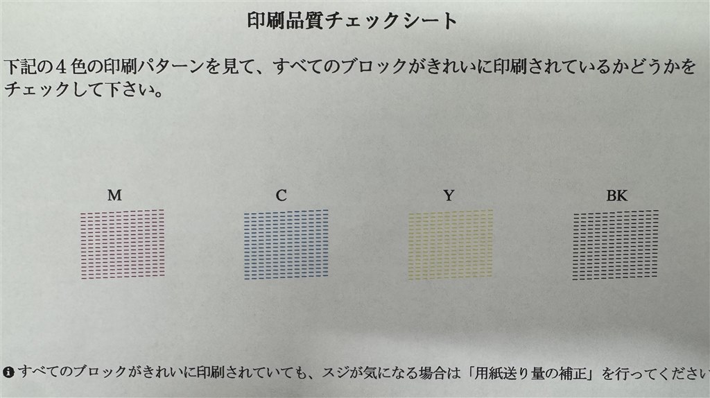 印刷速度最重視、印刷結果の縞模様が気にならない人ならOK