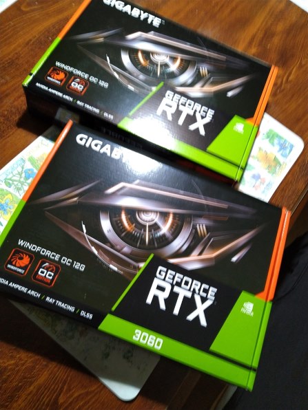 GIGABYTE GV-N3060WF2OC-12GD Rev2.0 [PCIExp 12GB] 価格比較