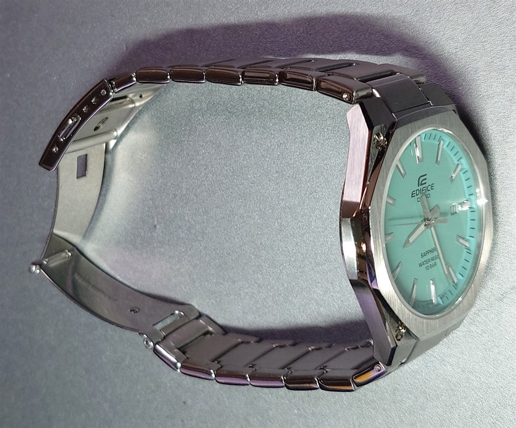 新品】エディフィスEFR-S108DJ ターコイズブルーティファニーブルー