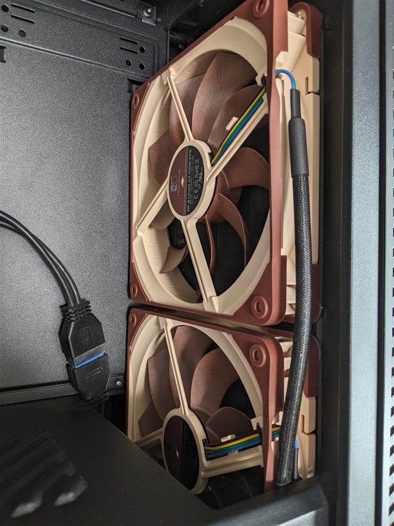 共振音なし』 noctua NF-A14x25 G2 PWM Sx2-PP ご飯みそ汁さんの