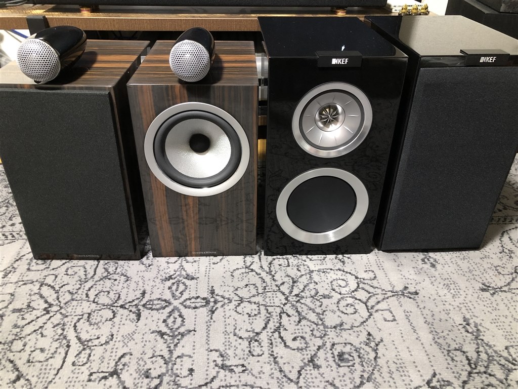 KEF R300 スピーカー ピアノブラック ペア 環境が変わったので再レビュー 【追記2025/1買い替え後の感想