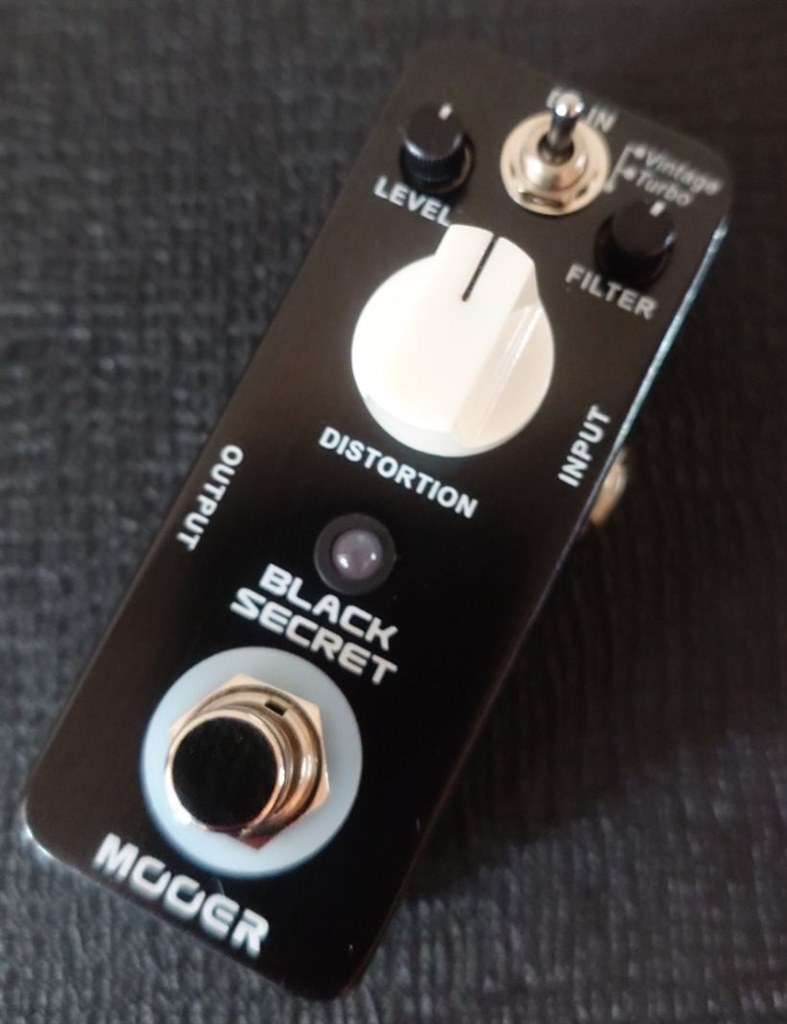 オリジナルRAT、Turbo Ratサウンドをミニサイズで』 MOOER Black