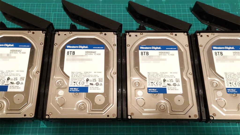 NASドライブ - Synology DS218Play（4TB つりあい WD HDD）
