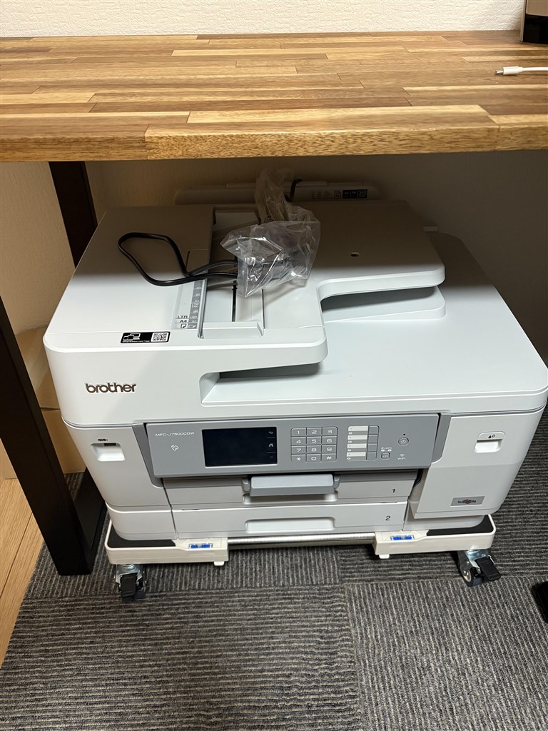 プリンター　mfc-j7500cdw　ブラザー　　通電OK　札幌発引き取り歓迎 設置場所』 ブラザー MFC-J7500CDW はいどうどうさんのレビュー評価