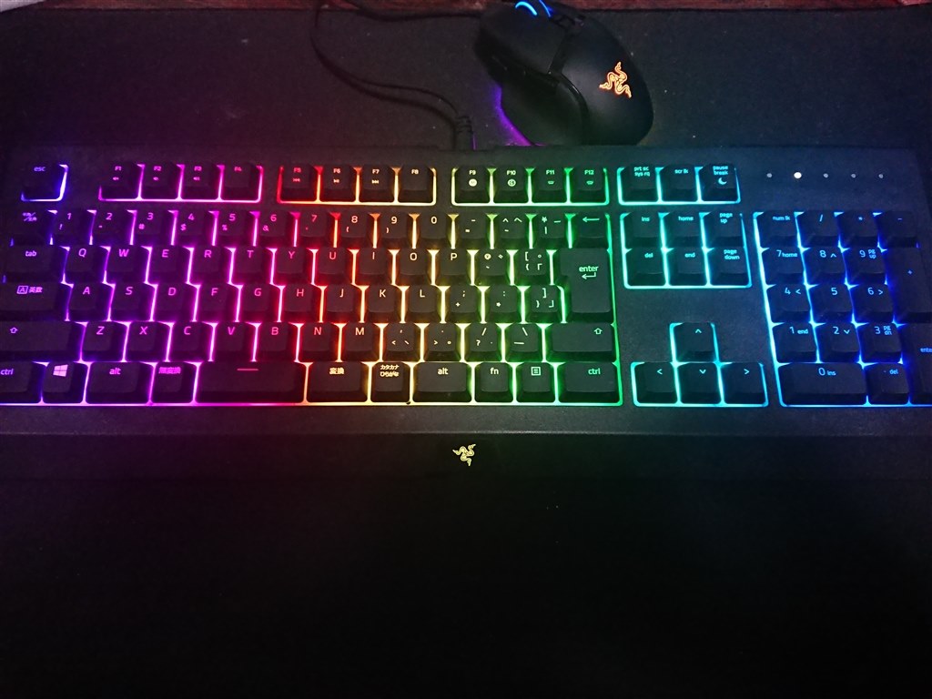 LEDキレイ』 Razer Cynosa Chroma JP RZ03-02262300-R3J1 [ブラック
