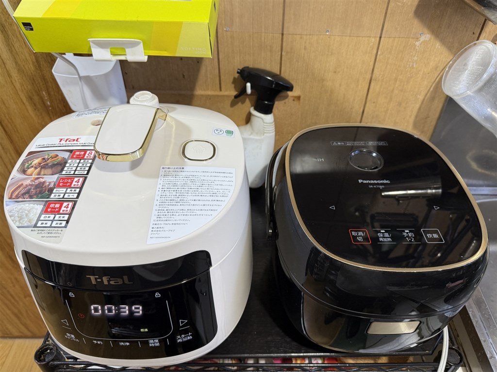 未使用　2024年　パナソニック SR-KT060-K 開封済 黒　タッチキー Amazon | パナソニック 炊飯器 3.5合 一人暮らし IH フラット天面