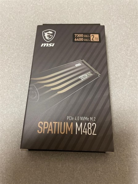 MSI SPATIUM M482 PCIe 4.0 NVMe M.2 2TB 価格比較 - 価格.com