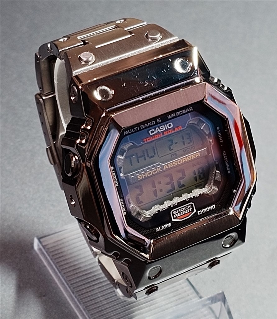 新品未使用品　G-shock GX-56 用　互換ケース　ステンレスシルバー 新品未使用品 G-shock GX-56 用 互換ケース ステンレスシルバー