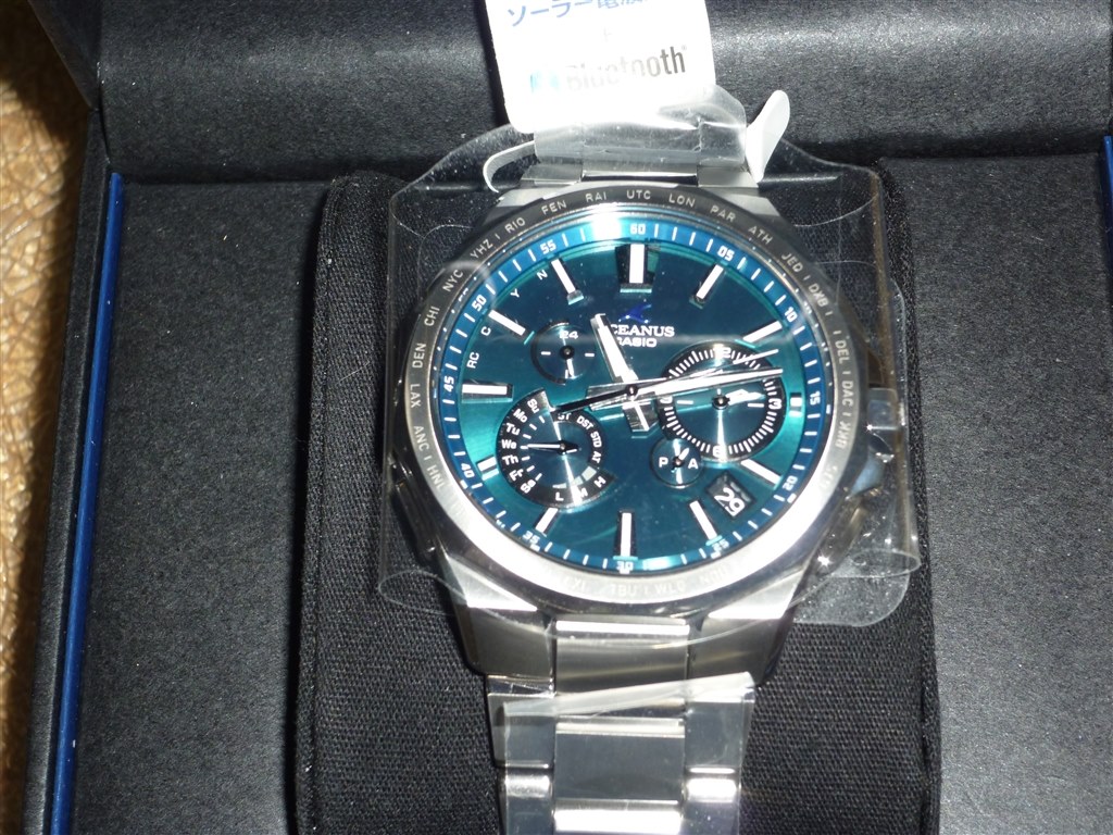 オシアナス OCW-s1400 青 ステンレス（OCEANUS（オシアナス） OCW 