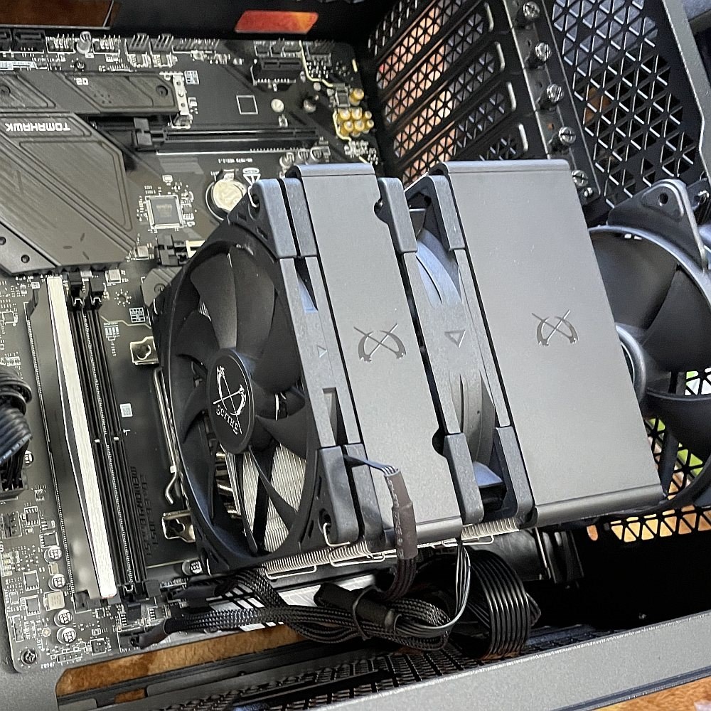 Ryzen7 7700(無印)の冷却には十分』 サイズ FUMA3 SCFM-3000 yshimo 