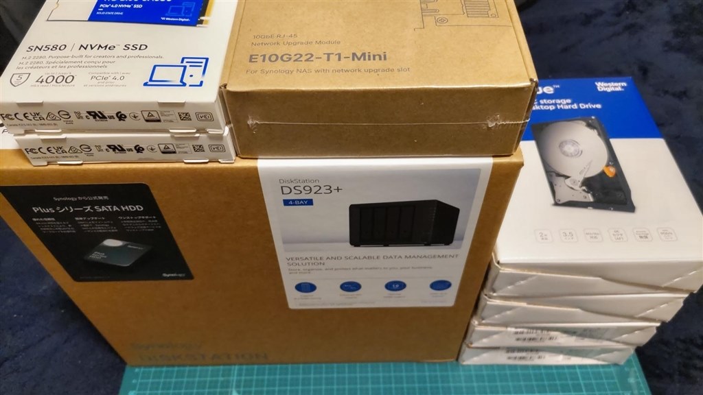 DSM7.xに慣れた方が10GbEに最安移行するにはこれ(重要追記あり