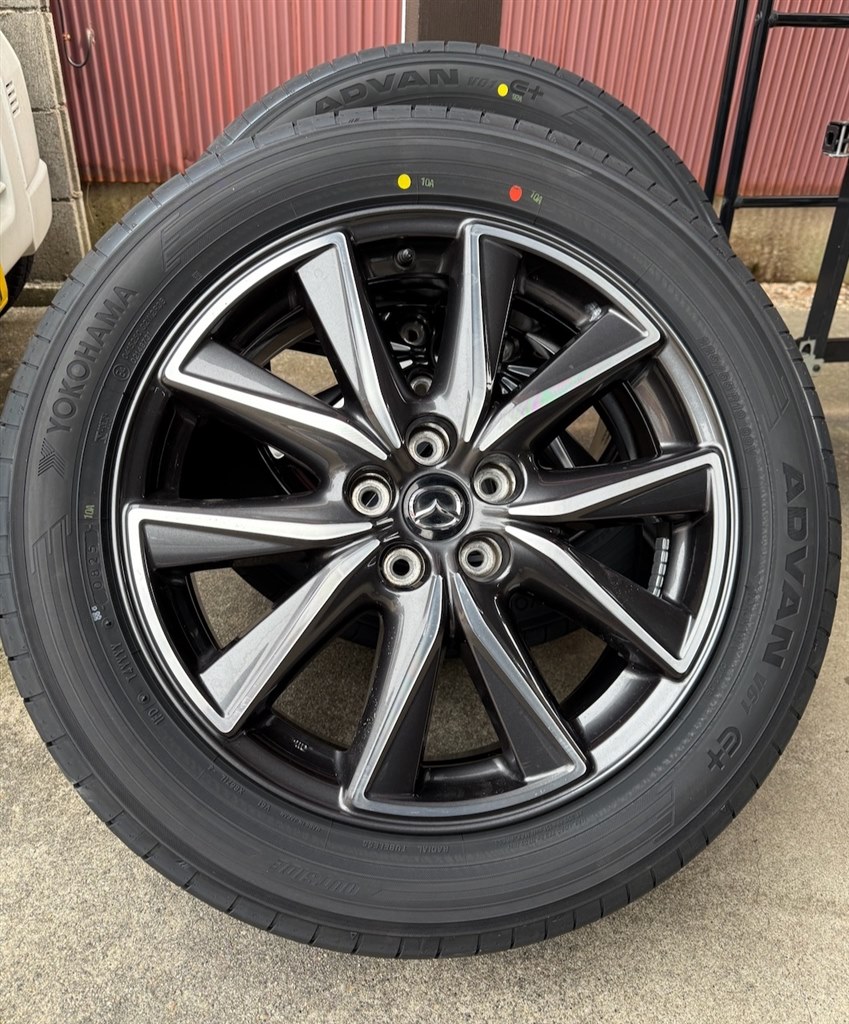 替えて正解！』 YOKOHAMA [1本] ADVAN V61 225/55R19 99V りんごすたー