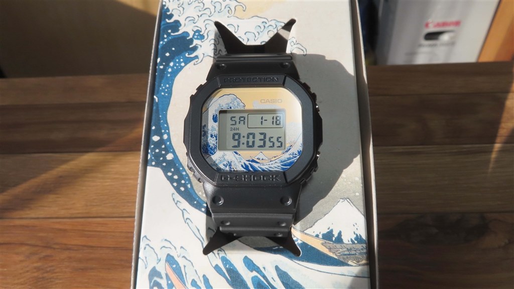 葛飾北斎モデル』 カシオ G-SHOCK DW-5600KHK24-1JR devlinさん