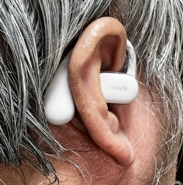 HUAWEI FreeArc グレー クラファン大好評の耳掛けオープン型イヤホン「HUAWEI FreeArc