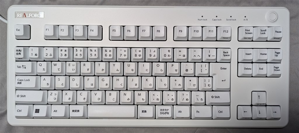 打ち続けたくなる吸い付き感 高級キーボード初心者が「REALFORCE