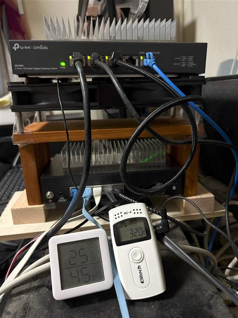 コスパは一番良いが熱対策は必須の製品』 TP-Link Omada DS105X コスパは一番良いが熱対策は必須の製品』 TP-Link Omada DS105X
