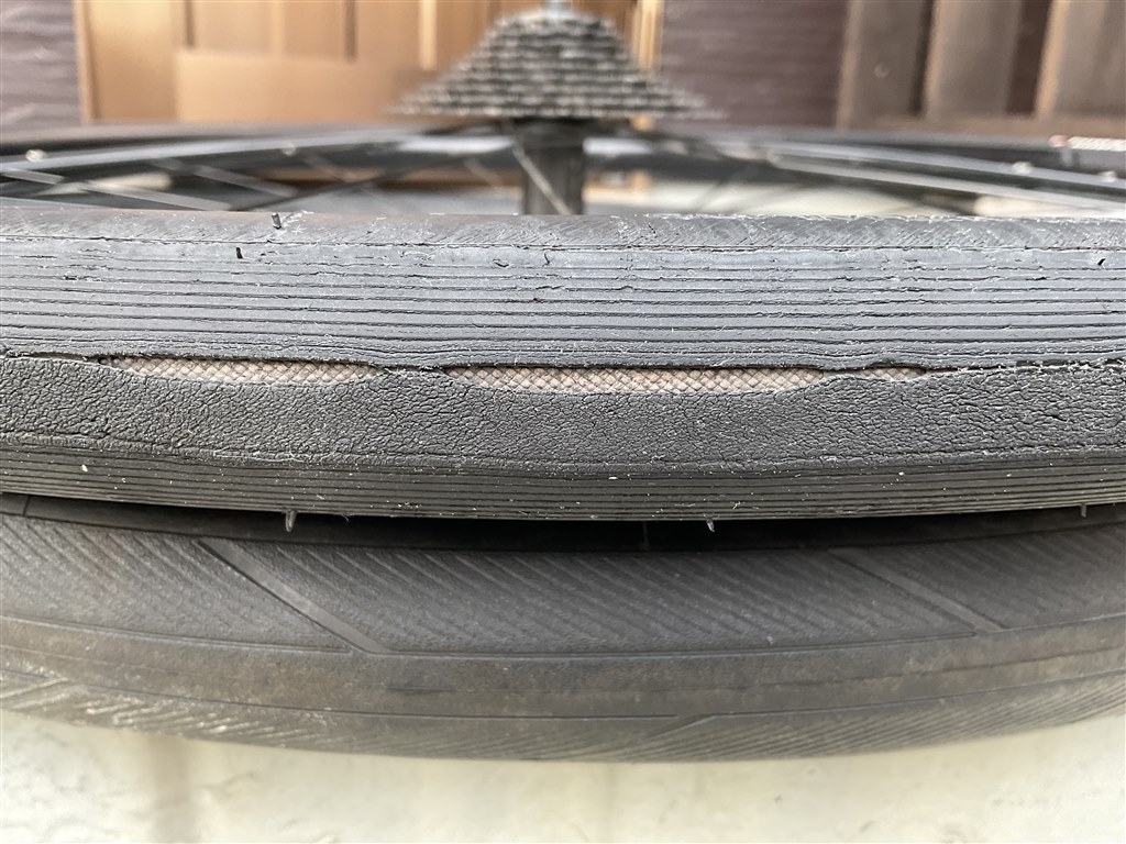 約5000km使用 ノーパンク 軽量で良いタイヤ』 Vittoria Vittoria CORSA