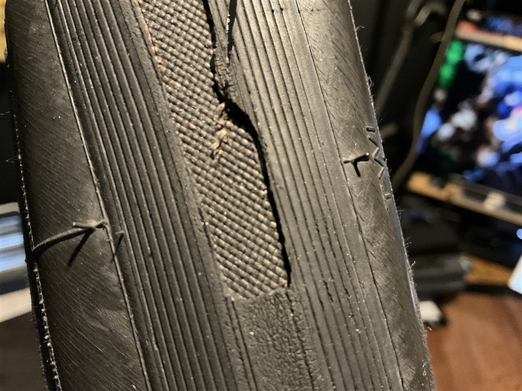 約5000km使用 ノーパンク 軽量で良いタイヤ』 Vittoria Vittoria CORSA