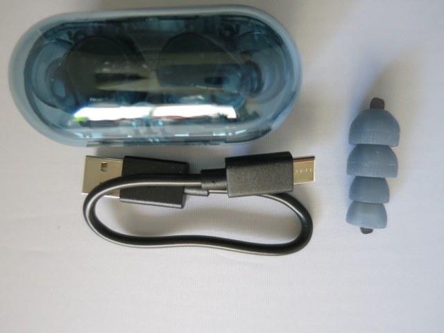 スケルトンブーム再来か！』 SONY WF-C710N (L) [グラスブルー] 肉名