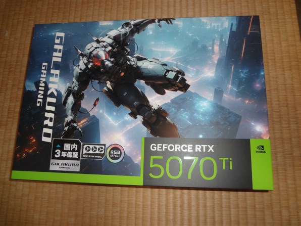 その他 Gonkuro 玄人志向 GALAKURO GAMING GG-RTX5070Ti-E16GB/OC/TP [PCIExp