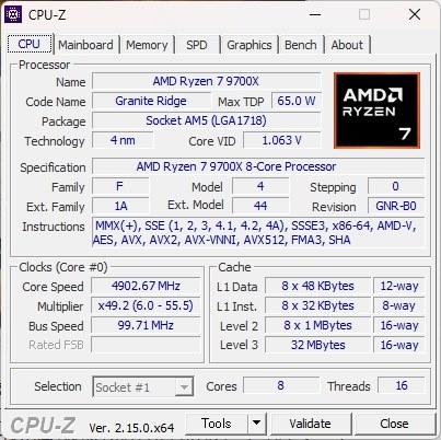 AMD Ryzen 7 9700X BOX投稿画像・動画 - 価格.com