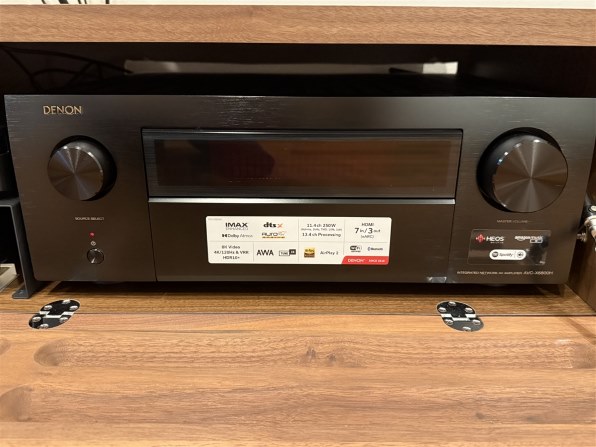 11.4chのハイエンドAVサラウンドアンプ製品』 DENON AVC-X6800H-K