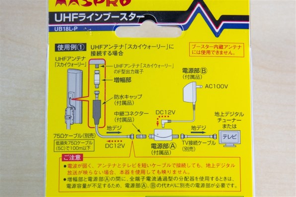 テレビブースター・アンテナブースター レビュー・評価 - 価格.com