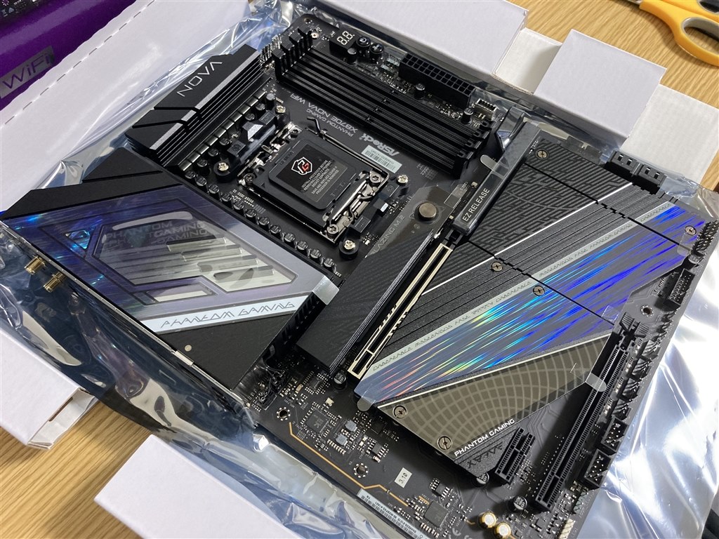 Asrock Nova 大満足』 ASRock X870E Nova WiFi ぼるかーさんの