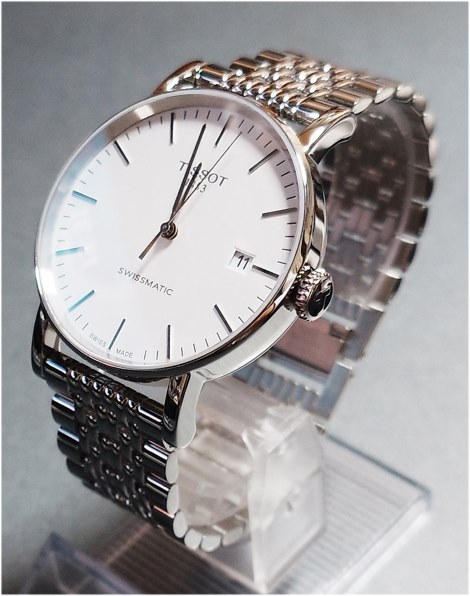 【未使用】TISSOT ティソ エブリタイム スモール スイス製 クォーツ ティソ エブリタイム スイスマティック T109.407.11.031.00 価格比較