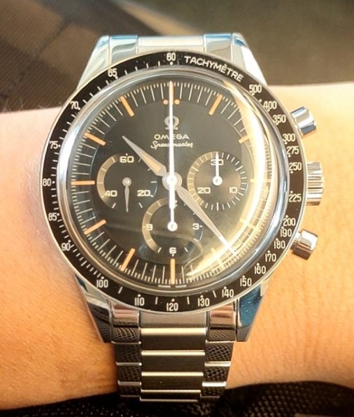 ■値下げ■オメガ■OMEGA■スピードマスター■ブレスコマのみ■※ワケ有り! ■ オメガ スピードマスター 記念モデル ファースト オメガ イン