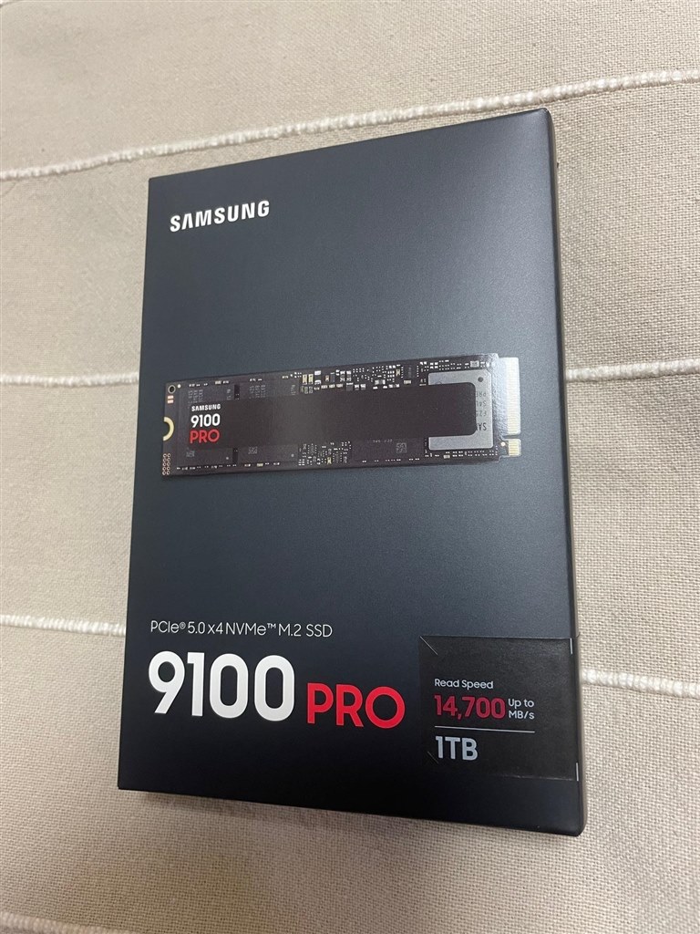 現状Gen5一番のおすすめ』 サムスン 9100 PRO MZ-VAP1T0B-IT