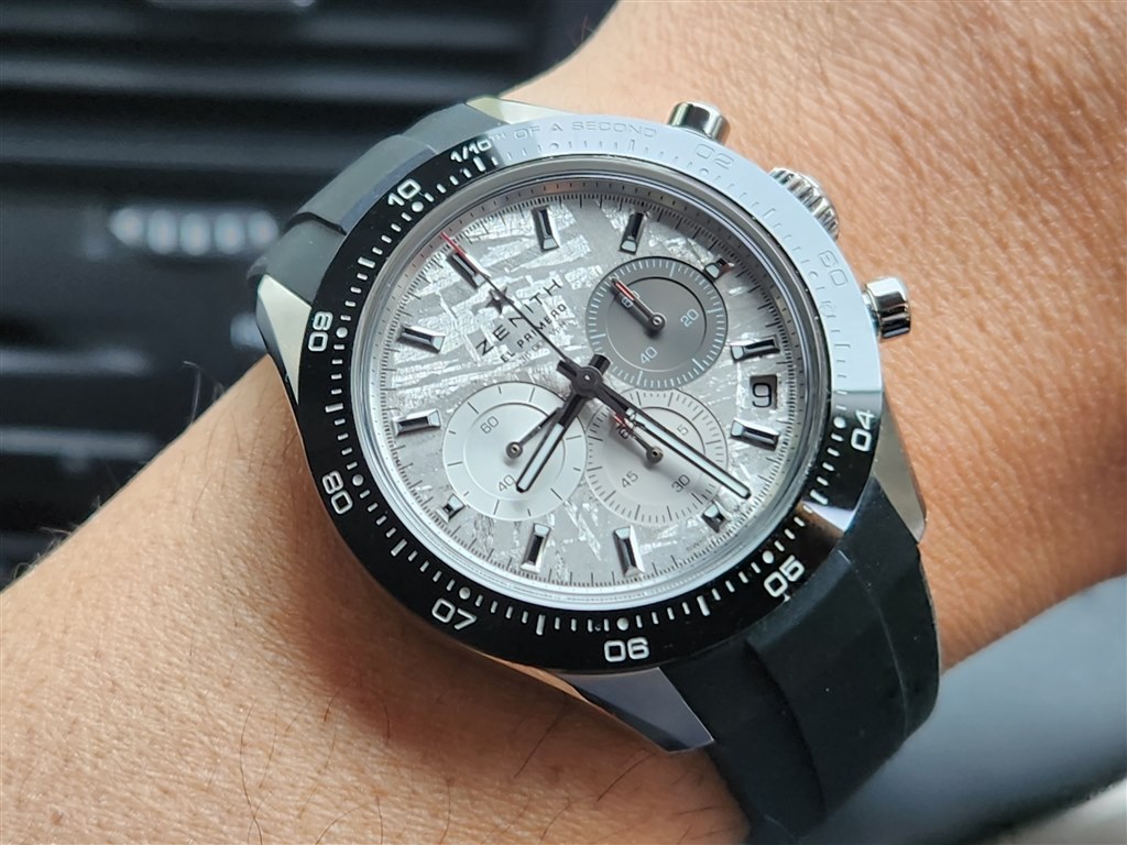 唯一無二のメテオライトクロノマスタースポーツ！』 ゼニス クロノ