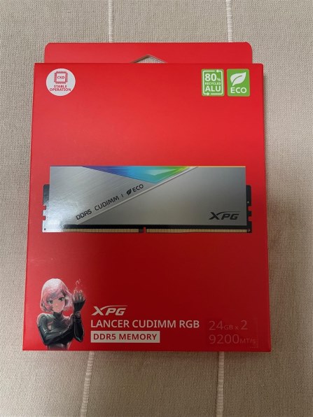 ADATA AX5CU9200C4224G-DCLACRSG [DDR5 PC5-73600 24GB 2枚組 CUDIMM