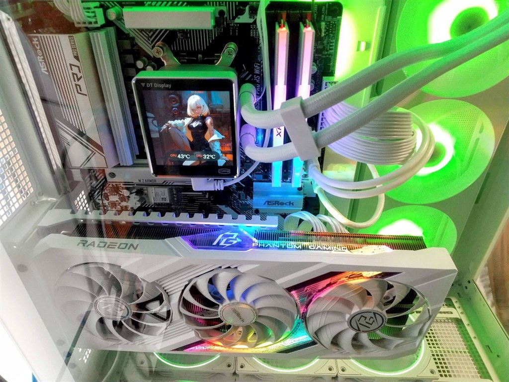 大満足です。』 ASRock Radeon RX 7900 XT Phantom Gaming White