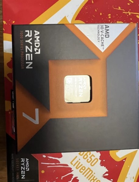 AMD Ryzen 7 7800X3D BOX投稿画像・動画 - 価格.com