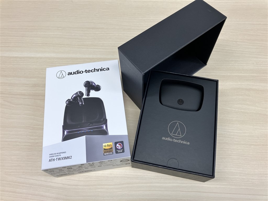 極美品　2025年11月までメーカー保証　オーディオテクニカ　ATH–TWX9 ATH-TWX9｜イヤホン：完全ワイヤレスイヤホン｜オーディオテクニカ