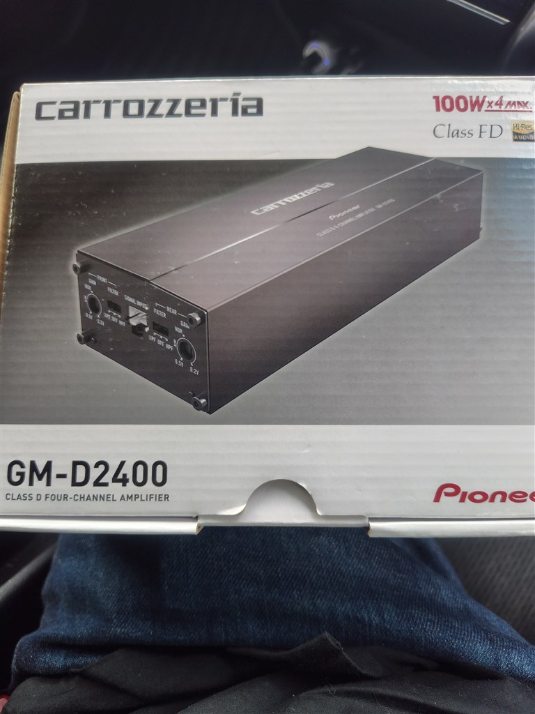 音質向上はボチボチです。』 パイオニア GM-D2400 アリーゼロさんの