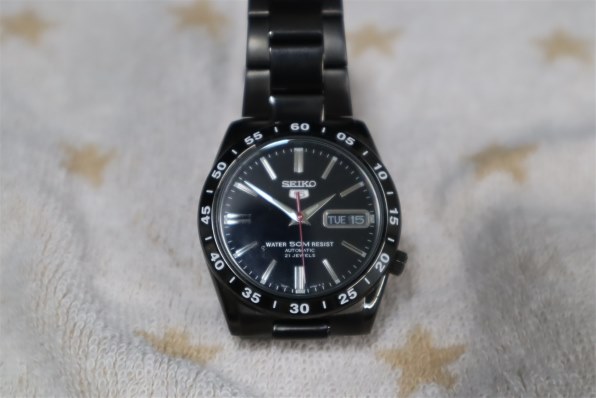 新品 SEIKO 5 SNKE03K1 ブラックライトニング 自動巻き 腕時計 