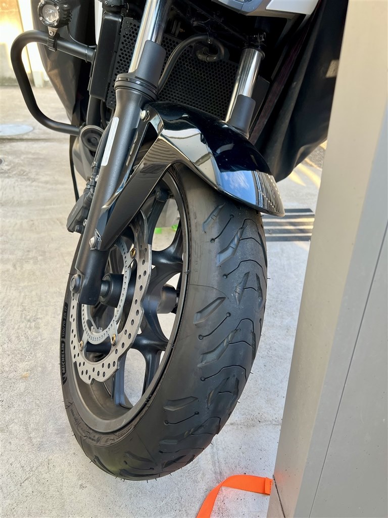 ツーリングタイヤに交換とフォグランプ取付け』 ホンダ NC750X