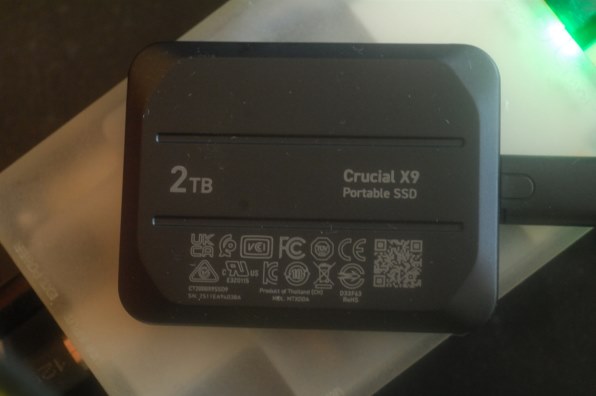 【箱付属品完備】Crucial X9ポータブルSSD 2TB【正常100%】 Amazon | crucial 外付けポータブルSSD X10Proシリーズ 2TB 最大