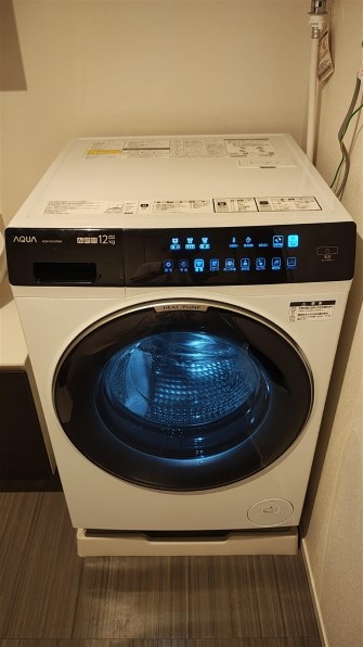 AQW-DX12M 設置料金　shimachoco 12キロのAQUA ドラム式洗濯乾燥機 AQW-DX12Mを【出張買取】東京