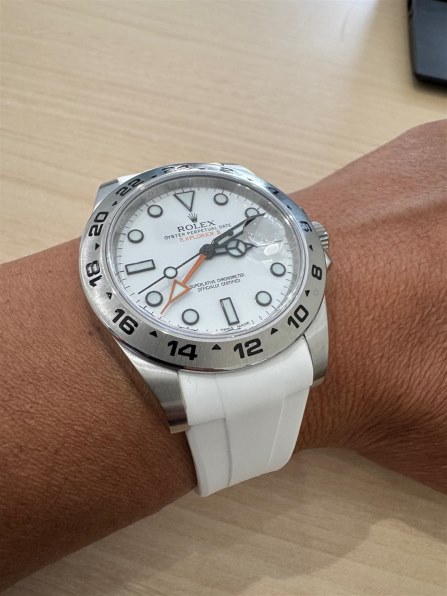 らる様 216570 ブラック ROLEX（ロレックス）エクスプローラーII 中古