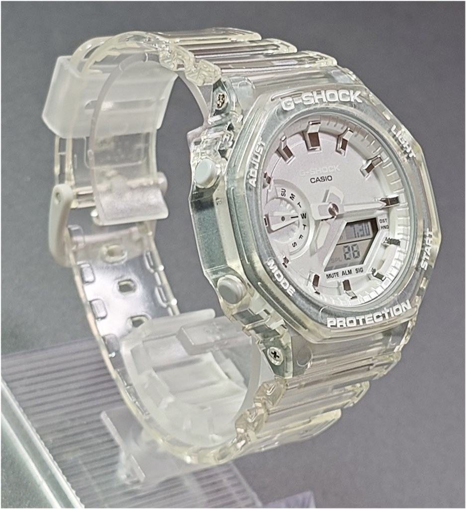 カシオ　G-SHOCK GMA-S2100SK-7AJF GMAS2100SK7A | White Analog-Digital Men's Watch - G-SHOCK
