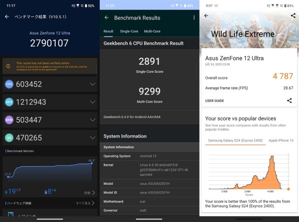 ASUS Zenfone 12 Ultra 512GB SIMフリー [サクラホワイト] 価格