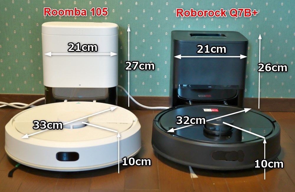 roborock Q7BP52-04 新品未開封品 roborock Q7B+ ブラック ロボット掃除機 8000Pa LDSマッピング