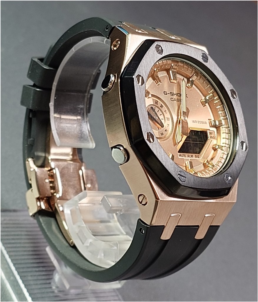 文字盤金色ならバンドは黒』 カシオ G-SHOCK GA-2100GB-1AJF MM_MM_MM