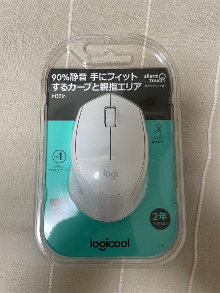 ロジクール M331n SILENT PLUS Wireless Mouse M331nWH [ホワイト