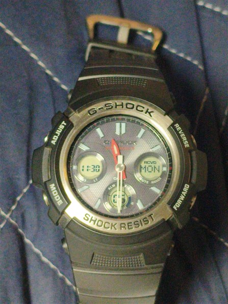 【美品】G-SHOCK AWG-M100 マルチバンド6 電波ソーラー (9) CASIO カシオ G-SHOCK Gショック 電波 マルチバンド6 タフ